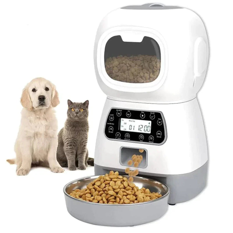 Alimentador Automático para Cães e Gatos - Roof