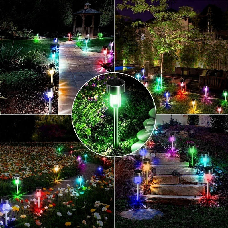 Lâmpada LED Solar À Prova D'água Para Jardim - Roof